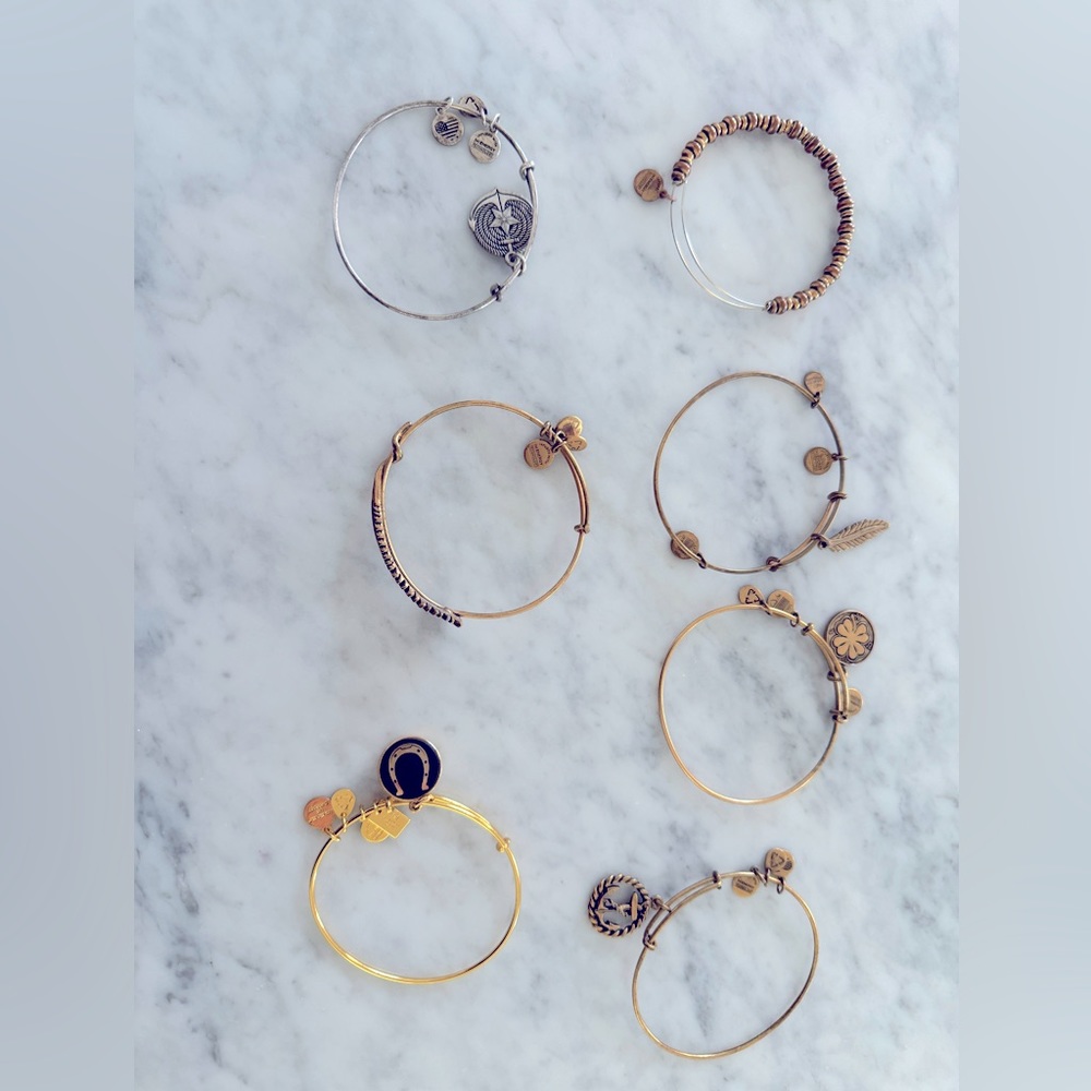 Alex and Ani Set of 7